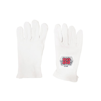 Club Cricket Batting Inner Glove  -  Boys, White